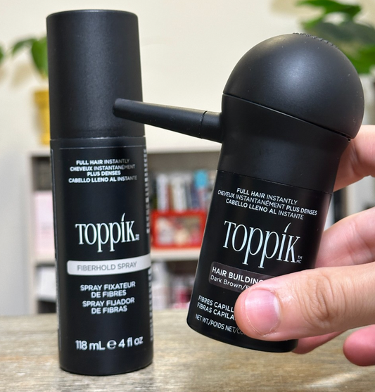 💇🏼‍♂️COMBO  -kit toppik 27.5gr+ Aplicador + OBSEQUIO Laca Fijadora de  toppik 🎁